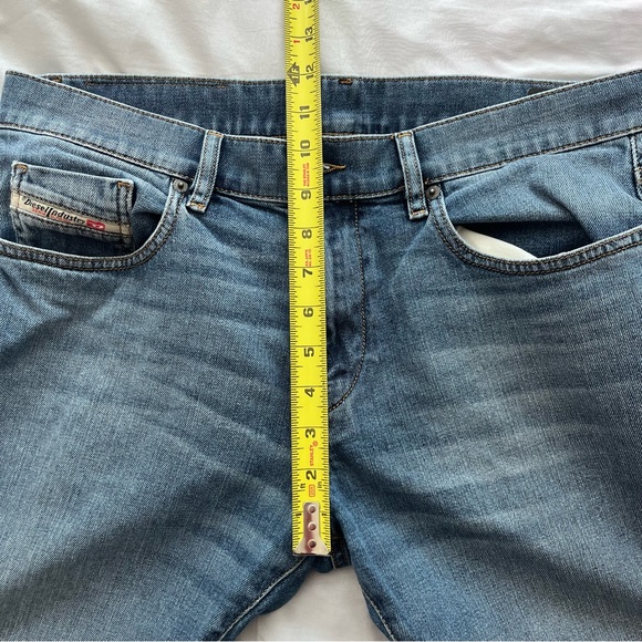 DIESEL D-Strukt Denim Jeans Size W33 L32 Blue Slim Fit Wash STRETCH - Picture 10 of 15